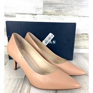 Cole Haan Women’s 9 Beige Leather Go-To Park Pumps Heels New Dress Shoes NEW